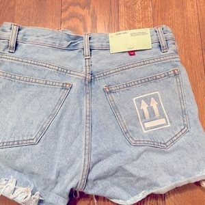 Off-White Virgil Abloh 2013 Jean Shorts. Excellent Condition.